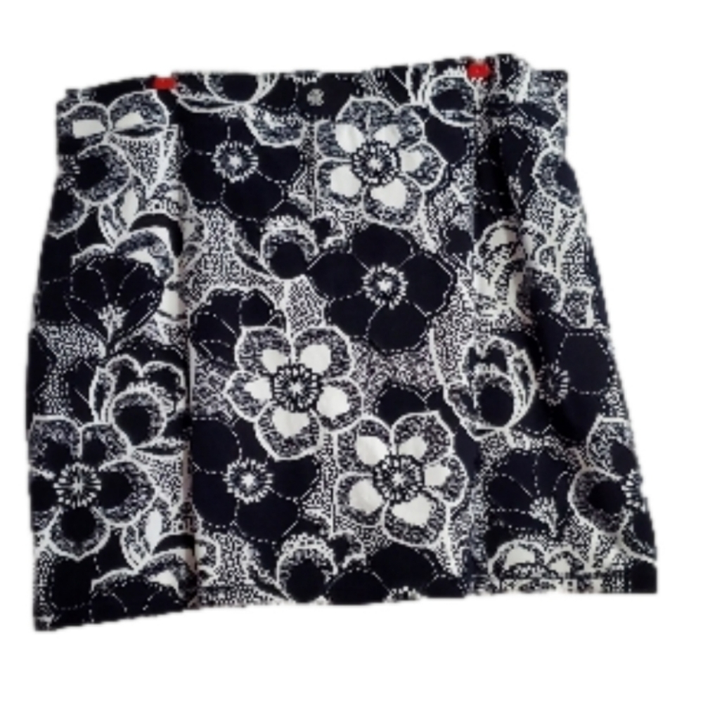 Talbots Black and White Skort. Size 2X. NWT.